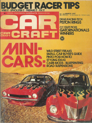 CAR CRAFT 1975 MAR - PINTO, ASTRE, IMSA, MARINA